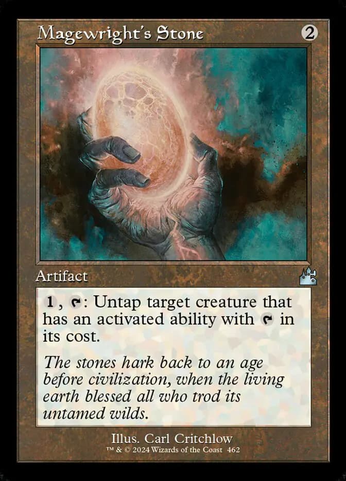 Card image of Magewright's Stone