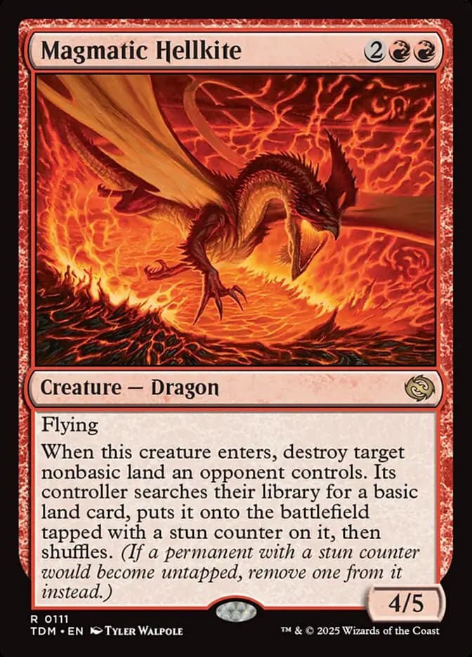 Card image of Magmatic Hellkite