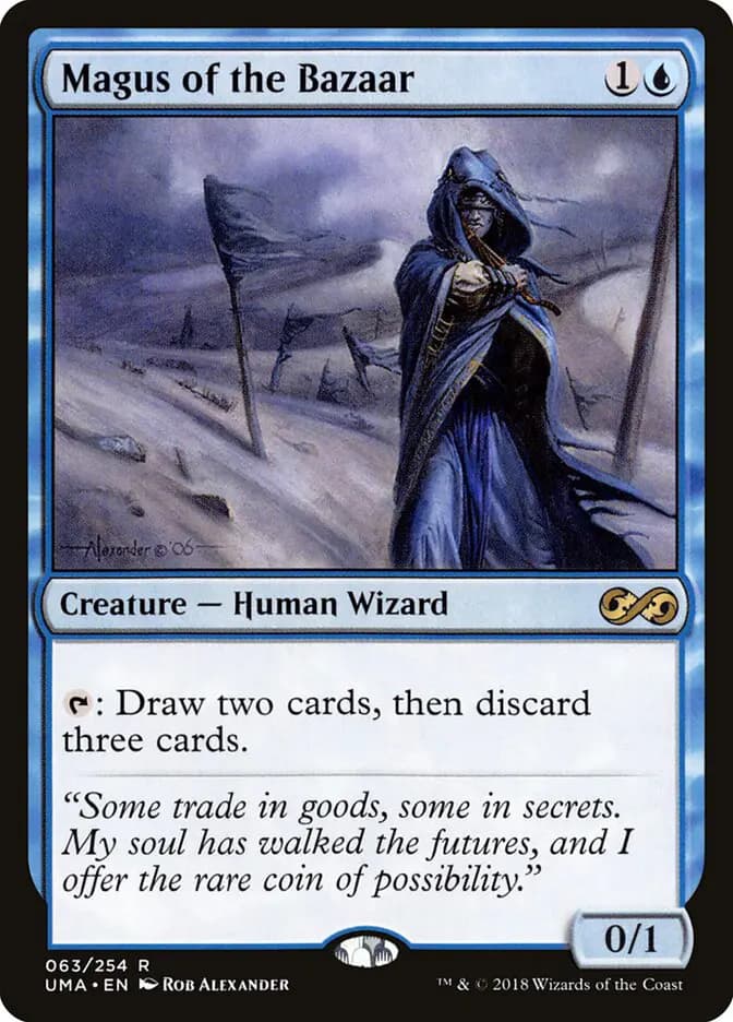 Card image of Magus of the Bazaar