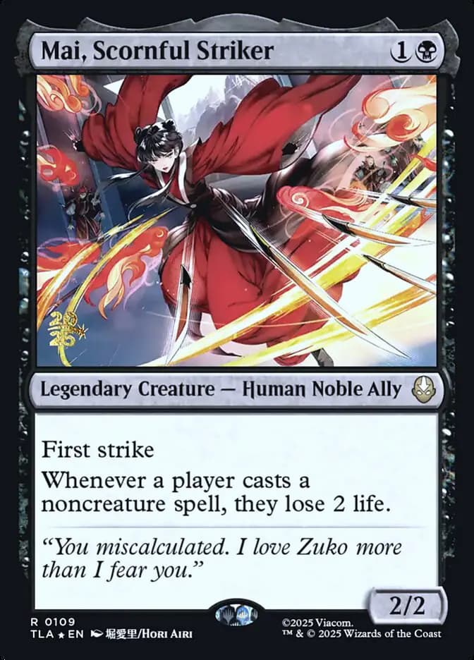 Card image of Mai, Scornful Striker