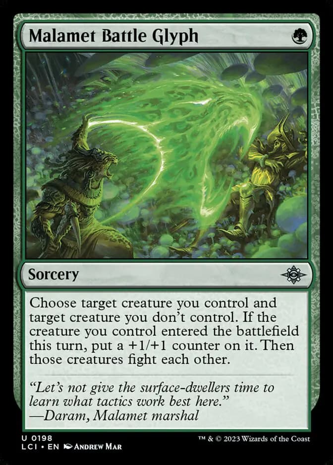 Card image of Malamet Battle Glyph