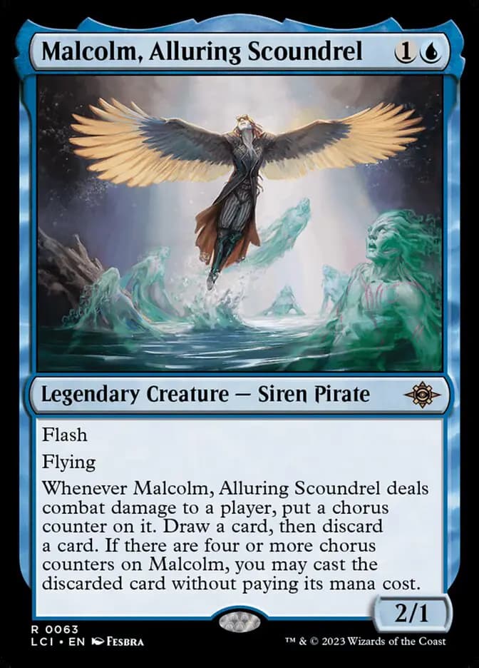 Card image of Malcolm, Alluring Scoundrel