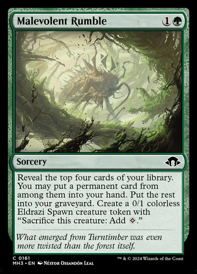 Card image of Malevolent Rumble