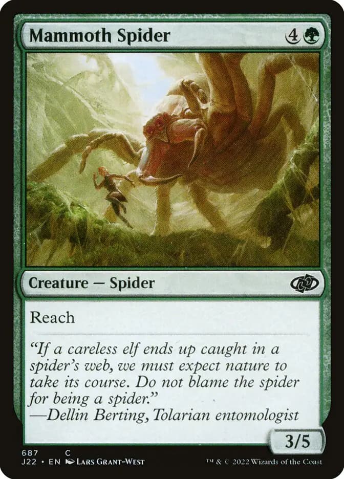Card image of Mammoth Spider