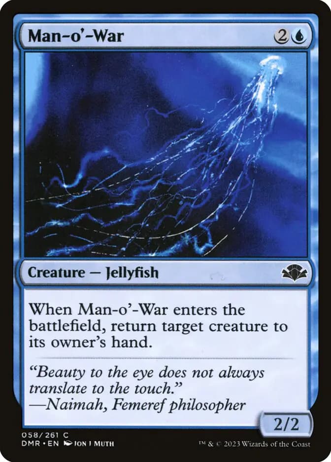 Card image of Man-o'-War