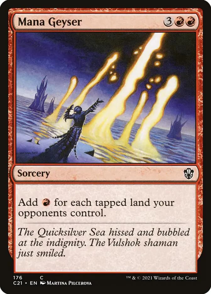 Card image of Mana Geyser