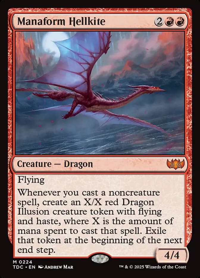 Card image of Manaform Hellkite