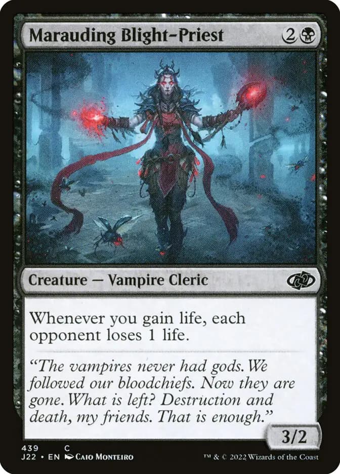 Card image of Marauding Blight-Priest