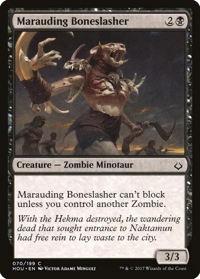 Card image of Marauding Boneslasher