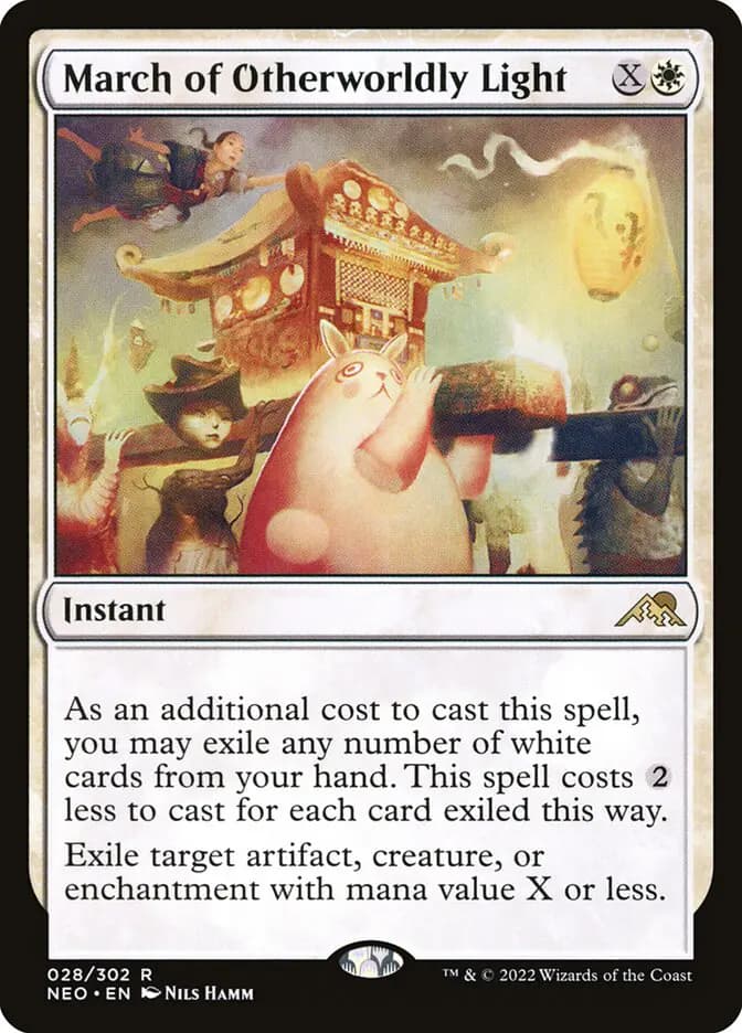 Card image of March of Otherworldly Light