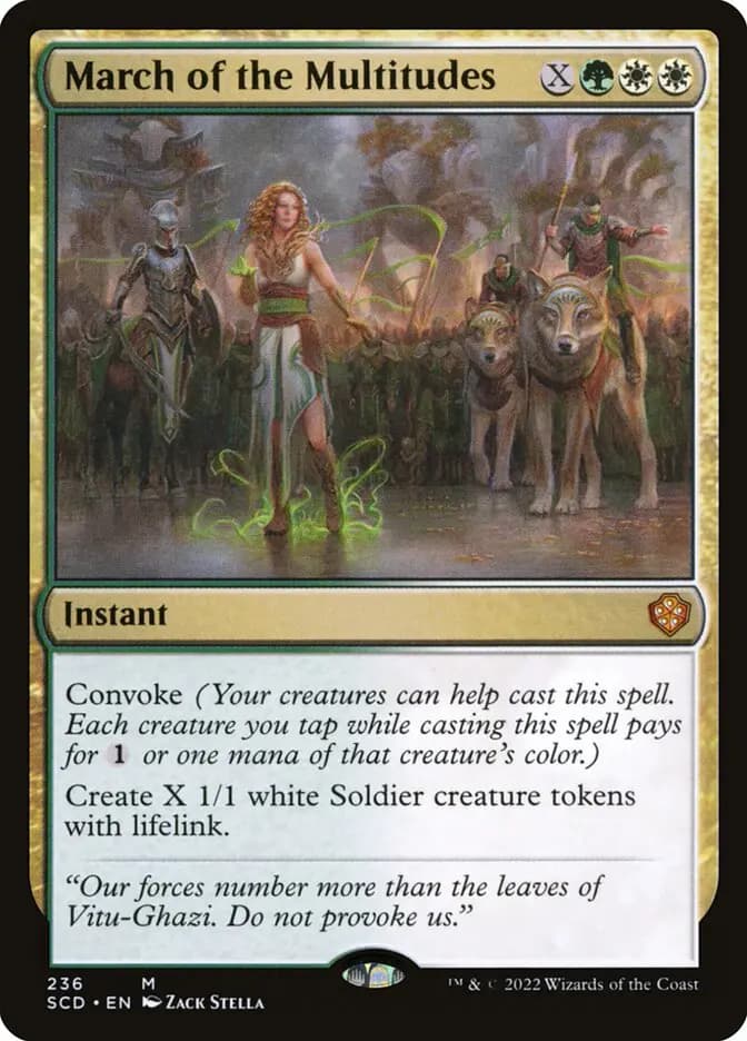 Card image of March of the Multitudes