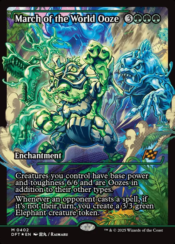 Card image of March of the World Ooze