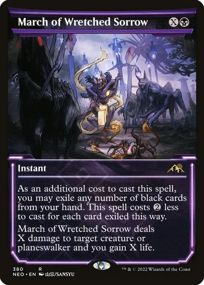 Card image of March of Wretched Sorrow