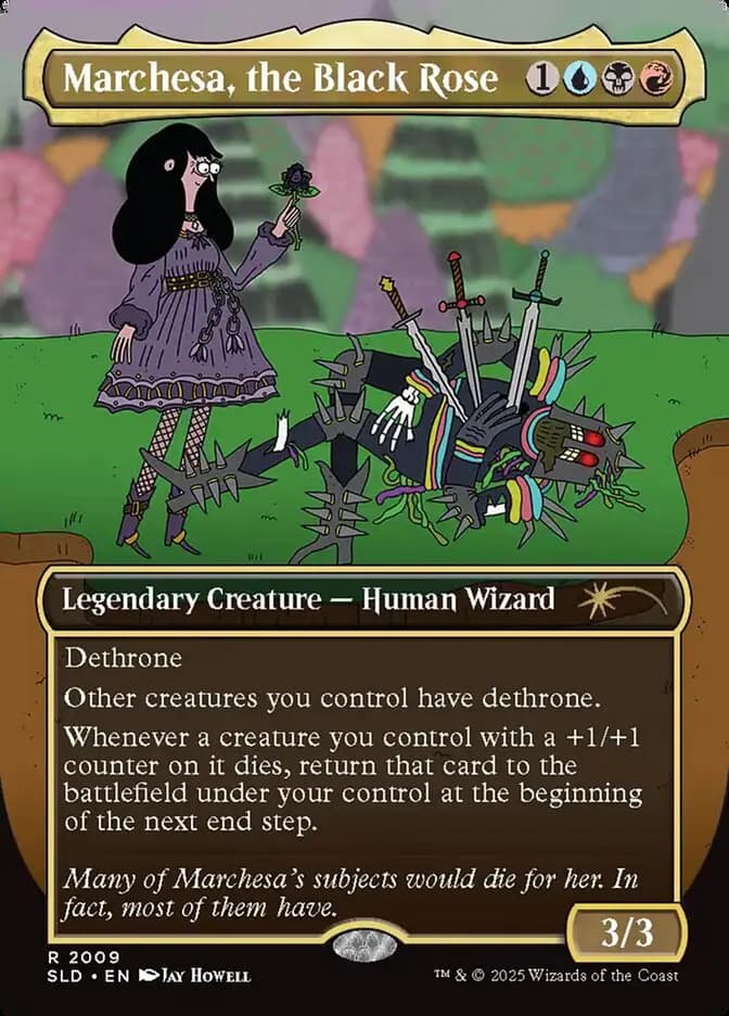 Card image of Marchesa, the Black Rose