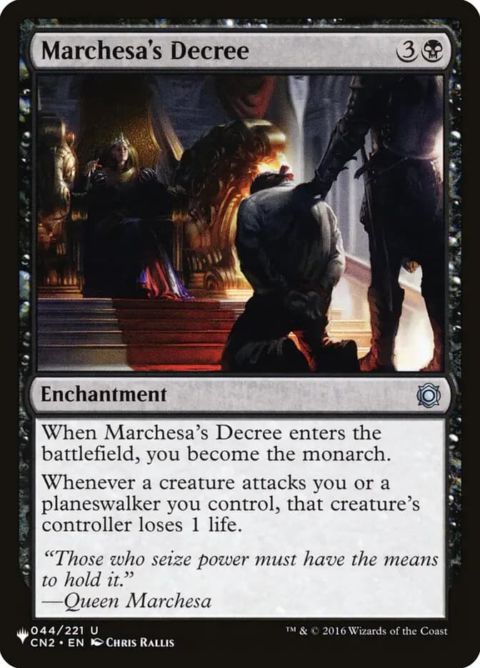 Card image of Marchesa's Decree