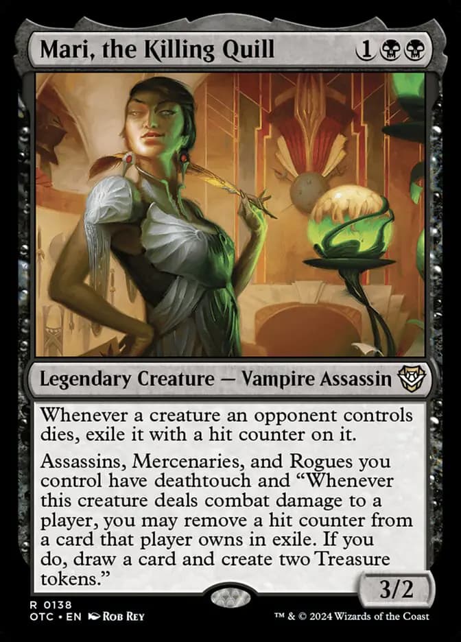 Card image of Mari, the Killing Quill