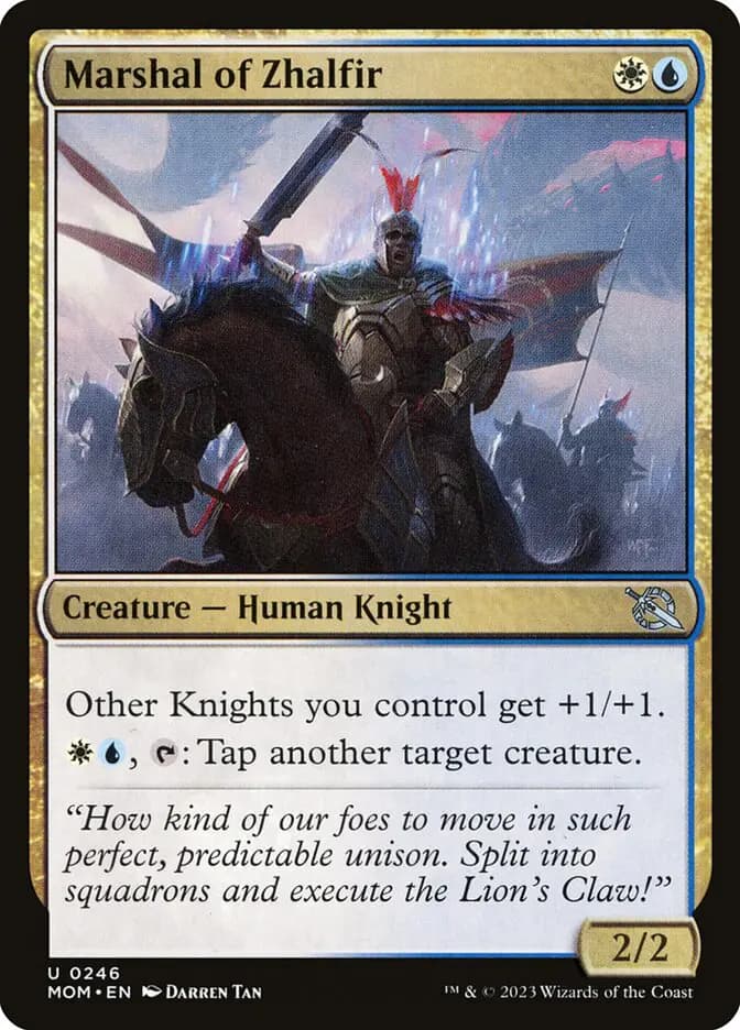 Card image of Marshal of Zhalfir