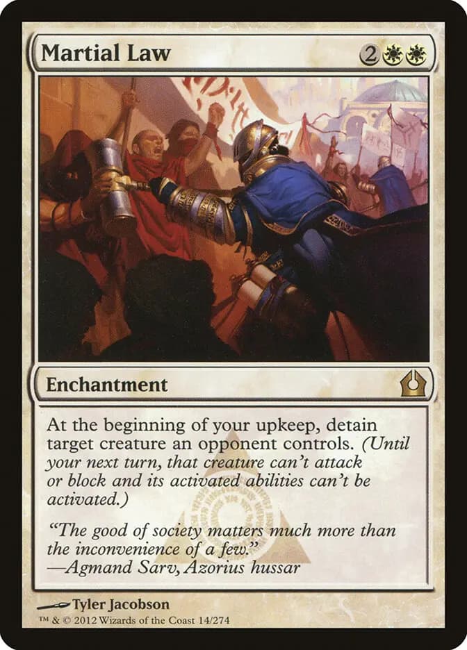 Card image of Martial Law
