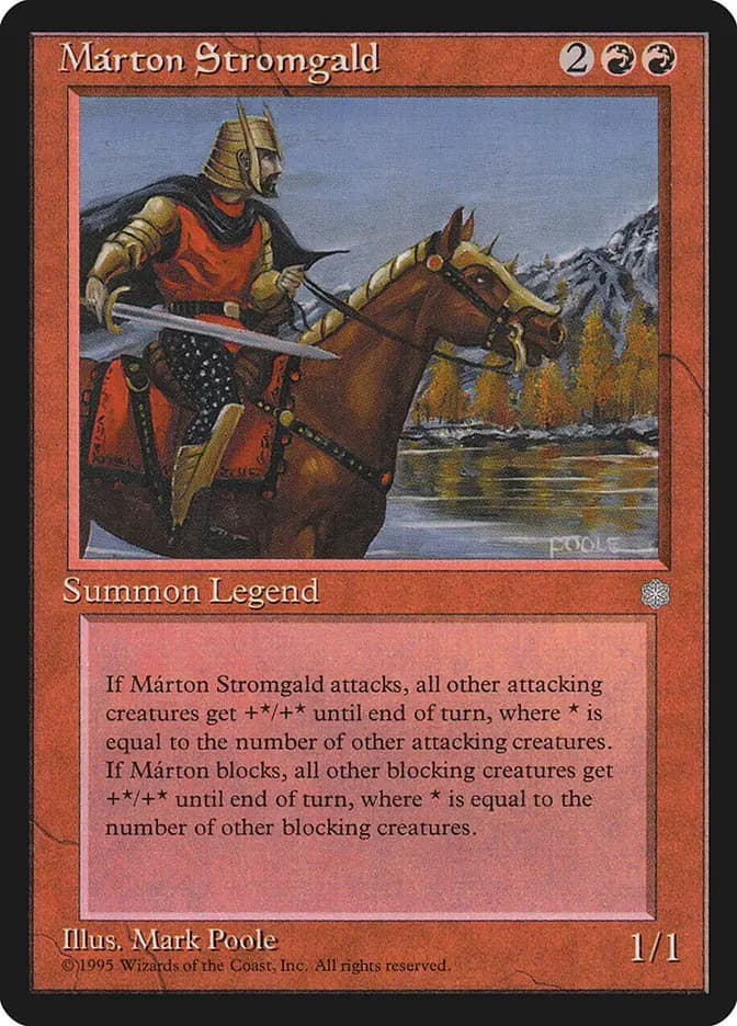 Card image of Márton Stromgald