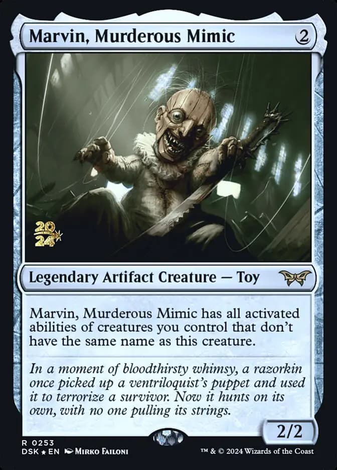 Card image of Marvin, Murderous Mimic
