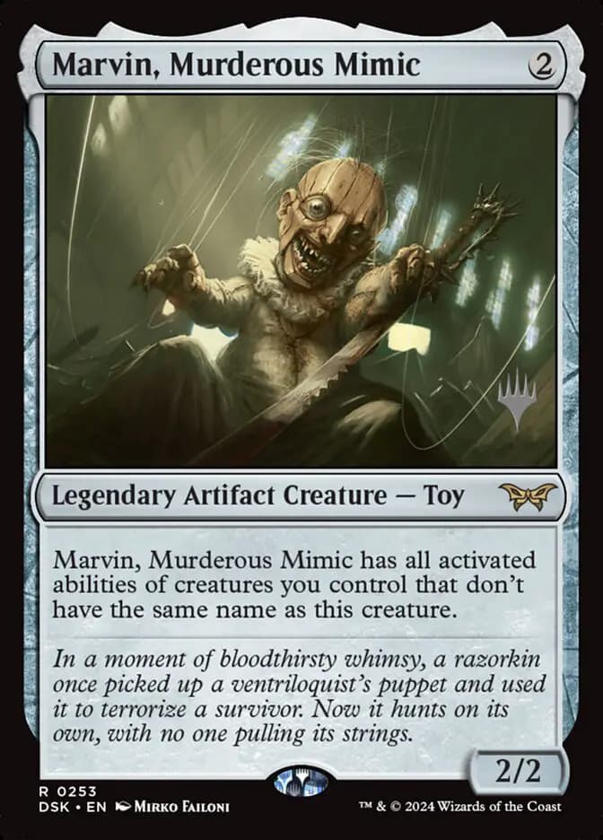 Card image of Marvin, Murderous Mimic