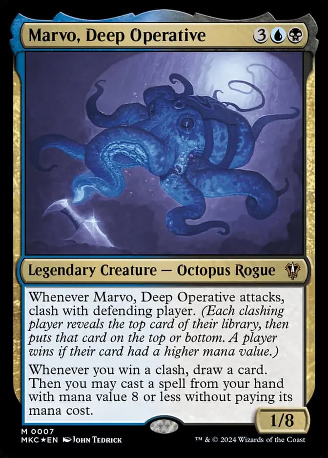 Card image of Marvo, Deep Operative