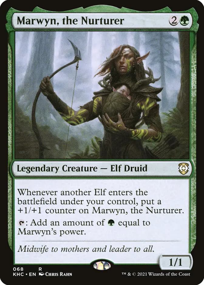 Card image of Marwyn, the Nurturer