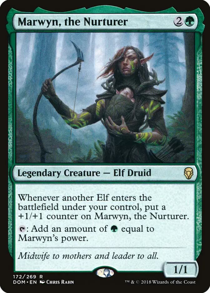 Card image of Marwyn, the Nurturer