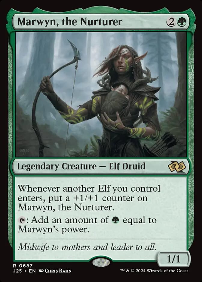 Card image of Marwyn, the Nurturer