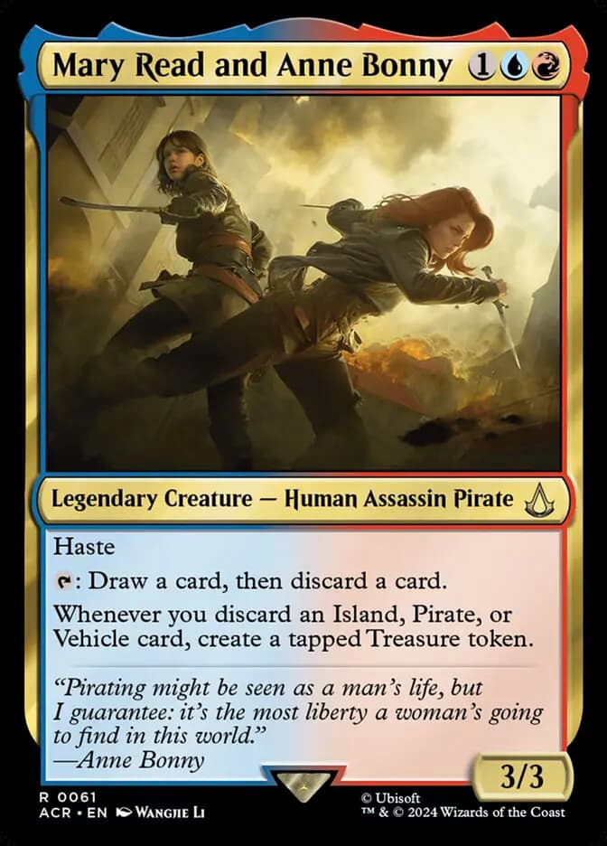 Card image of Mary Read and Anne Bonny