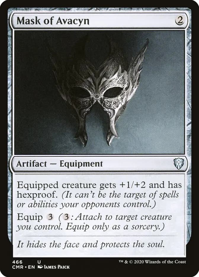 Card image of Mask of Avacyn