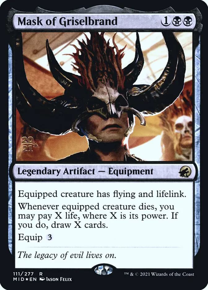 Card image of Mask of Griselbrand