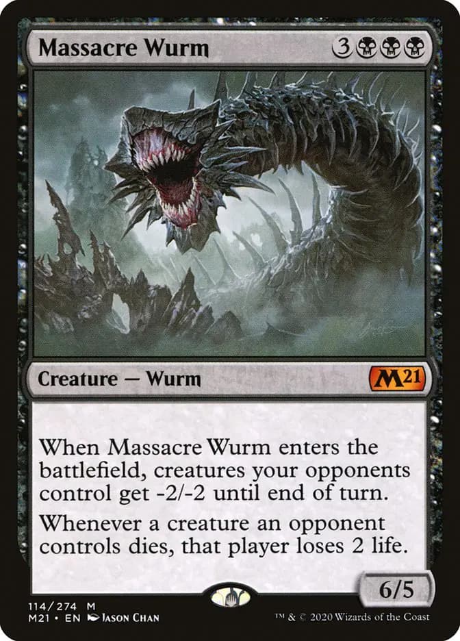 Card image of Massacre Wurm