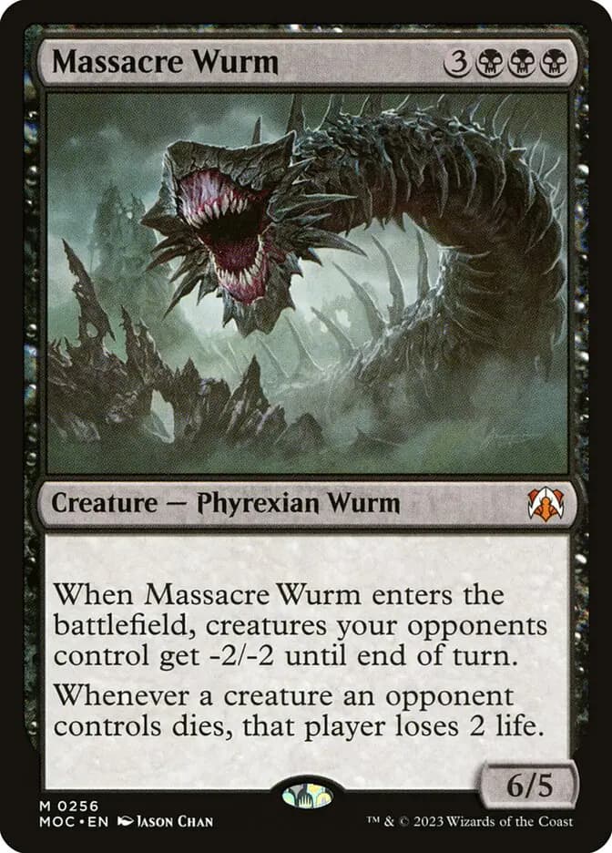 Card image of Massacre Wurm