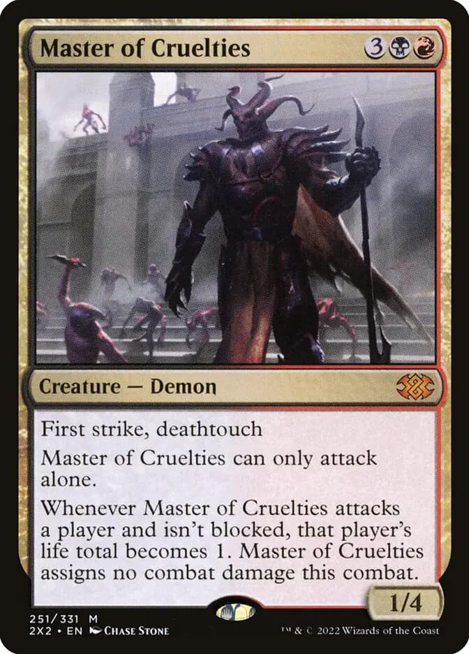 Card image of Master of Cruelties