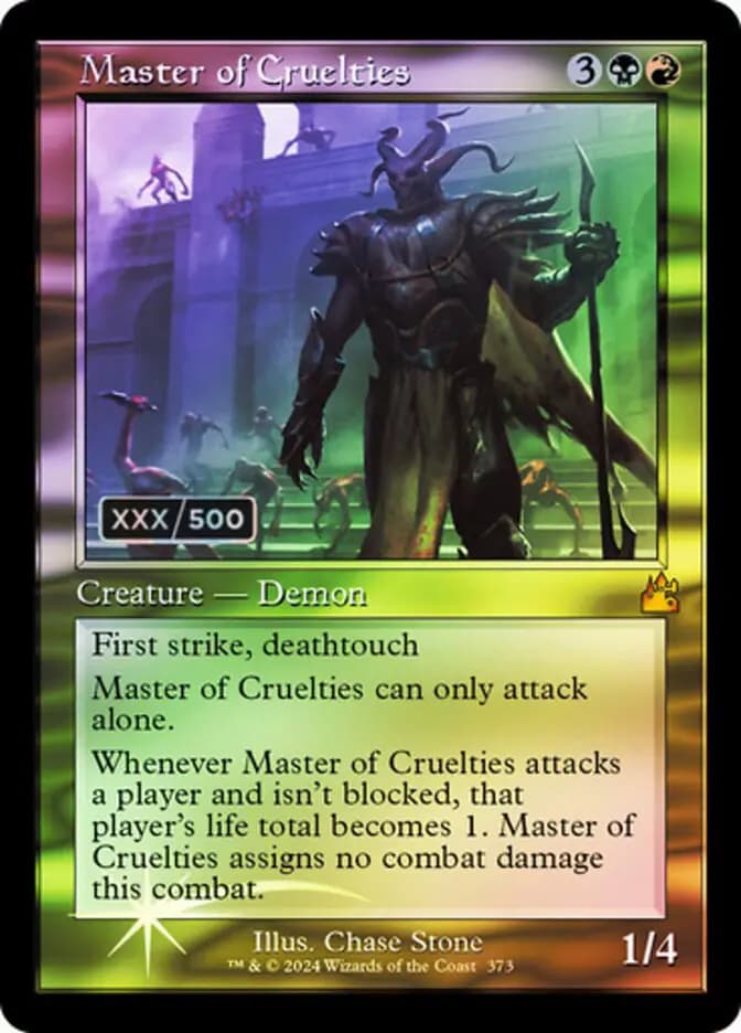 Card image of Master of Cruelties