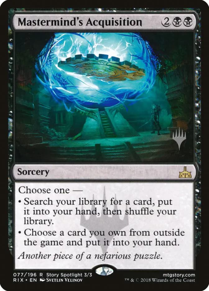 Card image of Mastermind's Acquisition