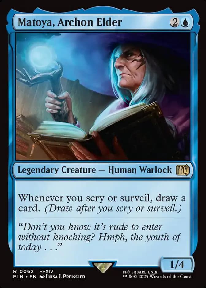 Card image of Matoya, Archon Elder