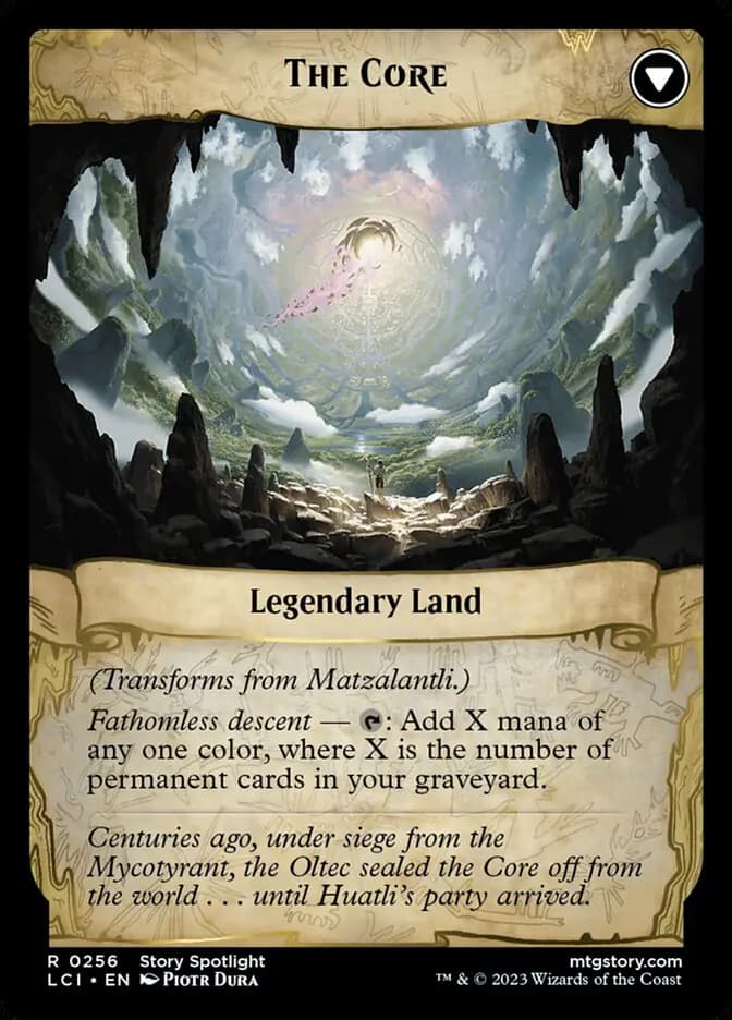 Card image of Matzalantli, the Great Door / The Core