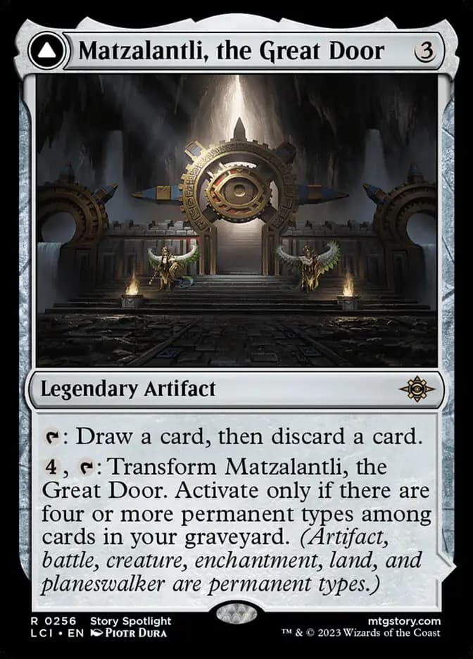 Card image of Matzalantli, the Great Door / The Core