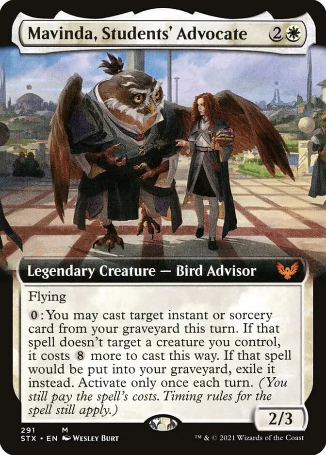Card image of Mavinda, Students' Advocate