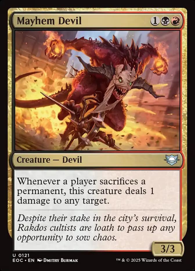 Card image of Mayhem Devil