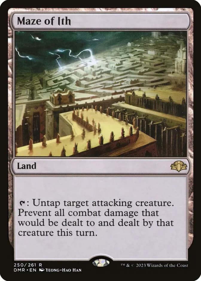 Card image of Maze of Ith