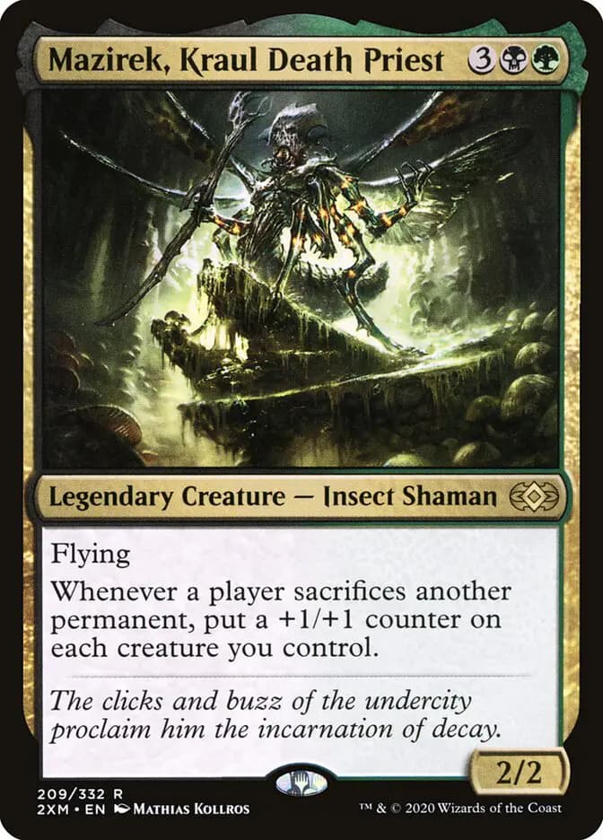 Card image of Mazirek, Kraul Death Priest