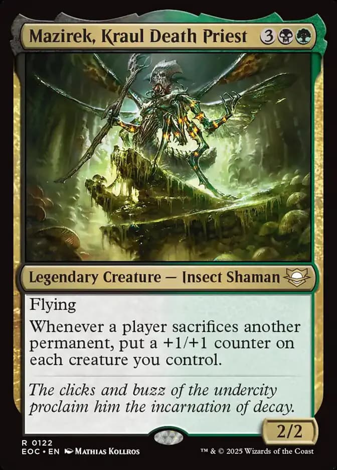 Card image of Mazirek, Kraul Death Priest