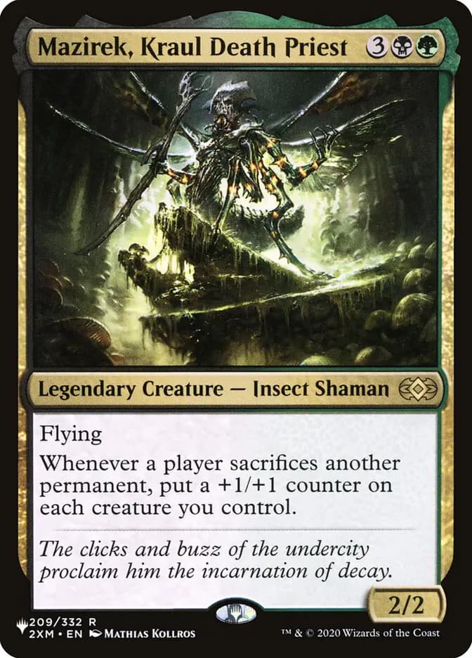 Card image of Mazirek, Kraul Death Priest