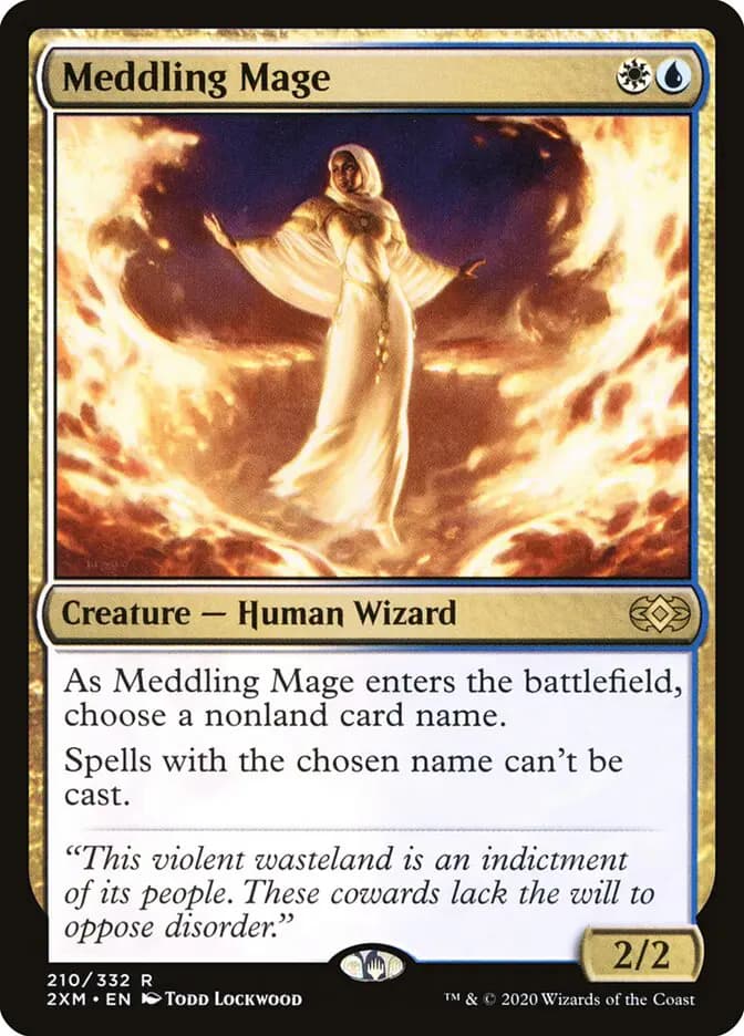 Card image of Meddling Mage