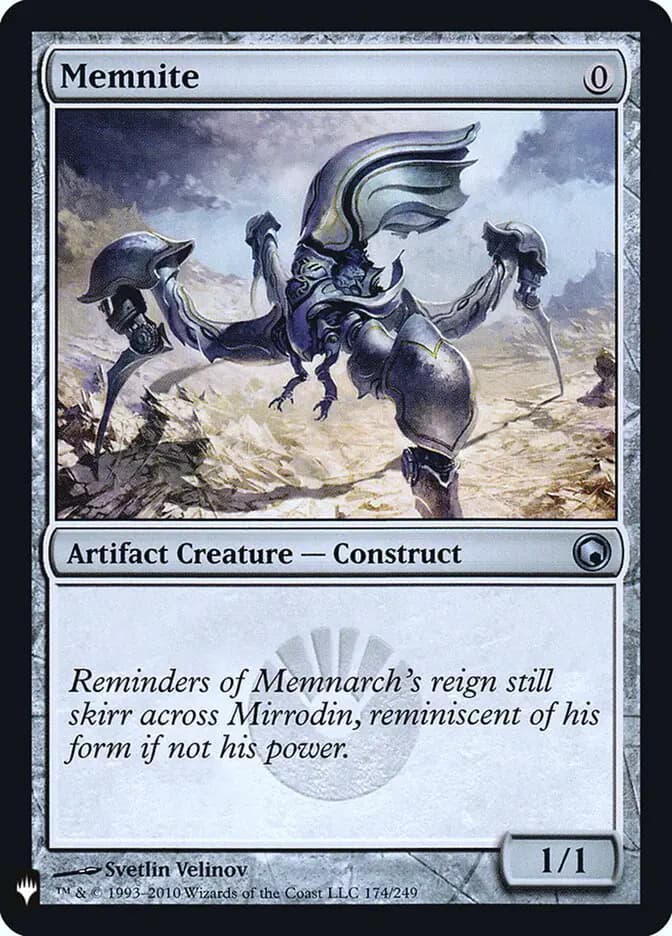 Card image of Memnite