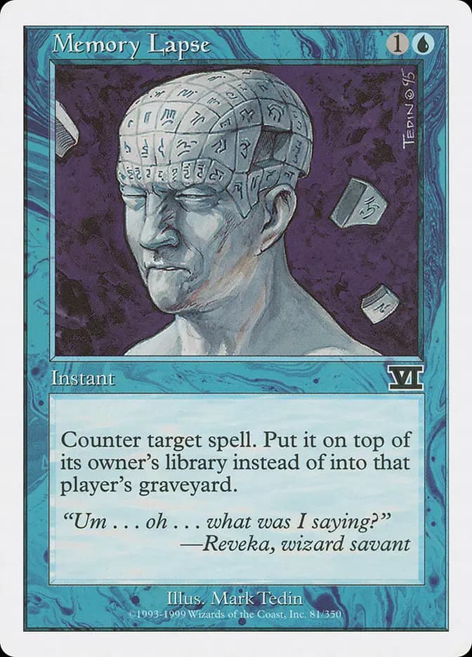 Card image of Memory Lapse