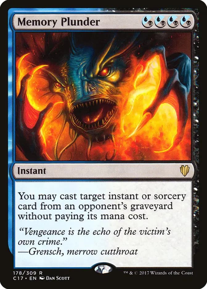 Card image of Memory Plunder